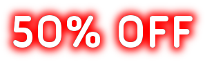 50% off in all cortains